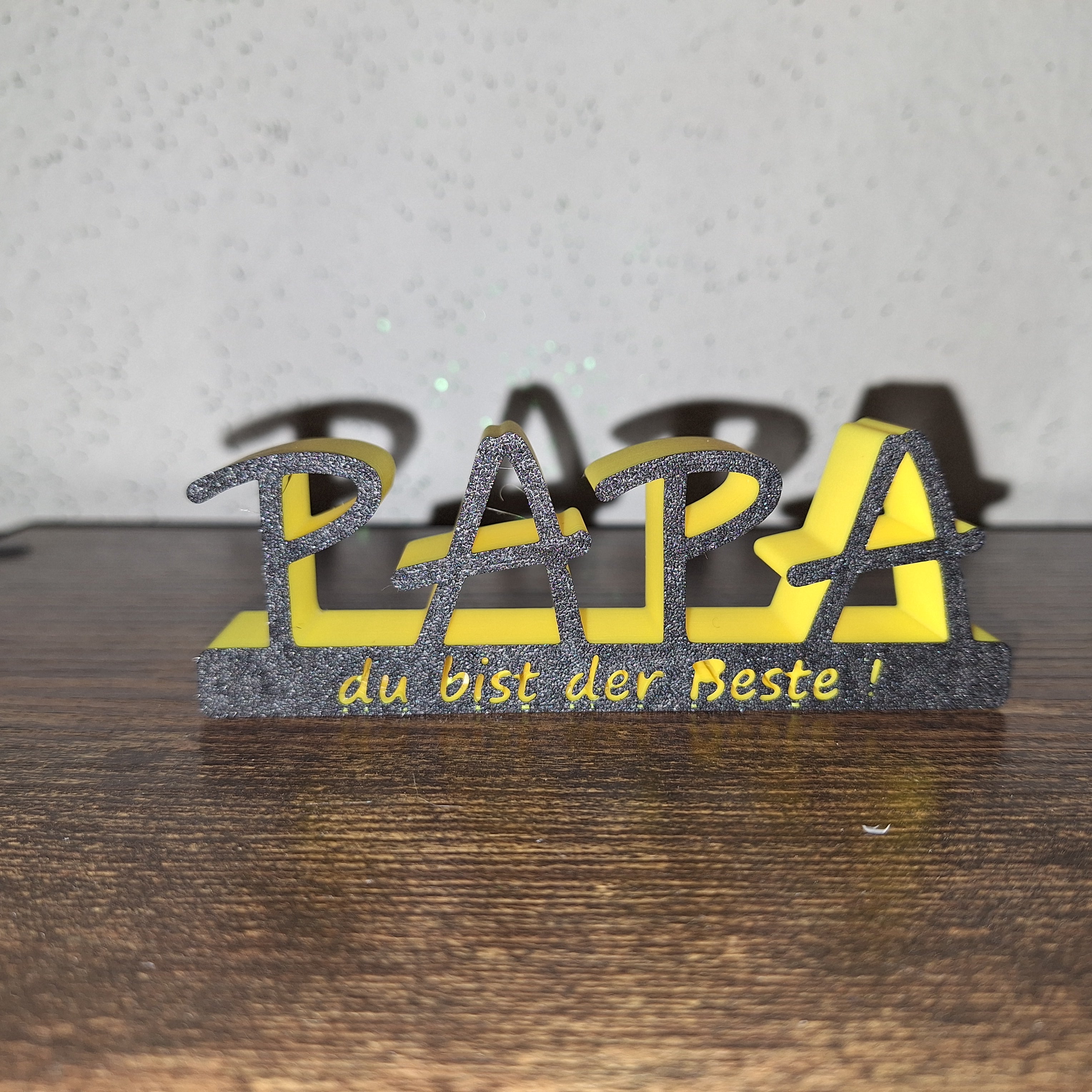 Papa du bist der Beste – Handgefertigtes Vatertags-Geschenk