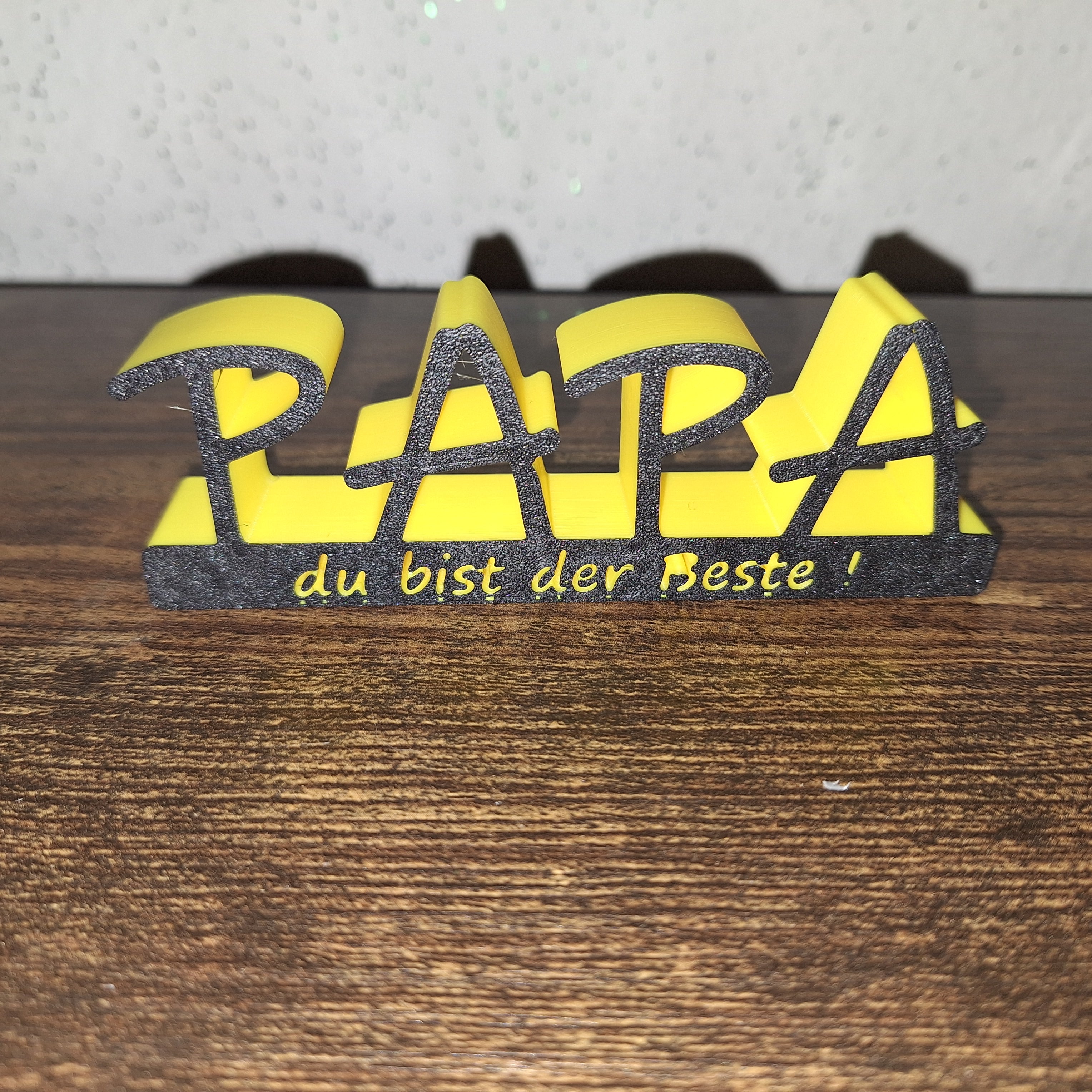 Papa du bist der Beste – Handgefertigtes Vatertags-Geschenk