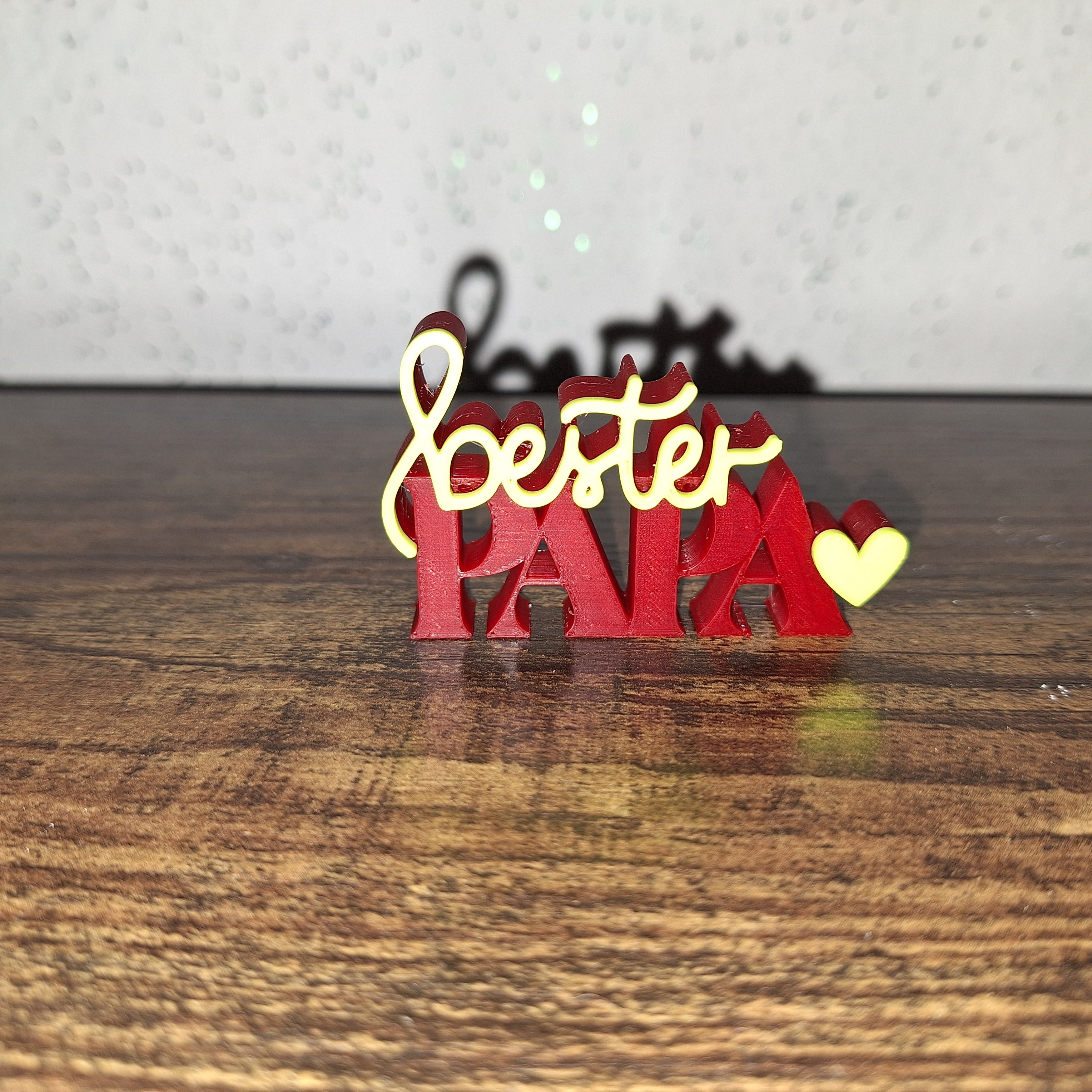 Bester Papa – Gefertigtes Geschenk zum Vatertag