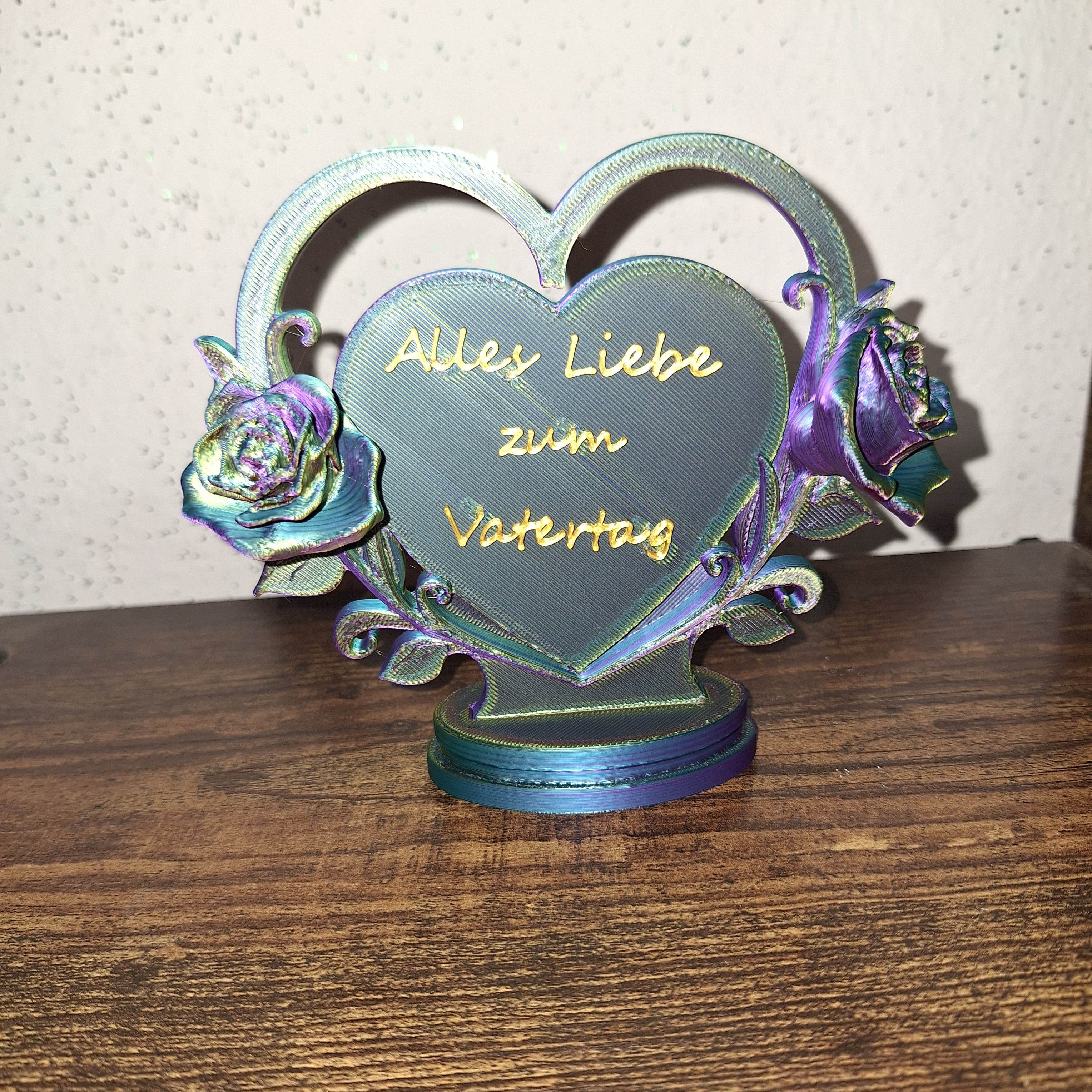 Vatertag oder Muttertagsherz