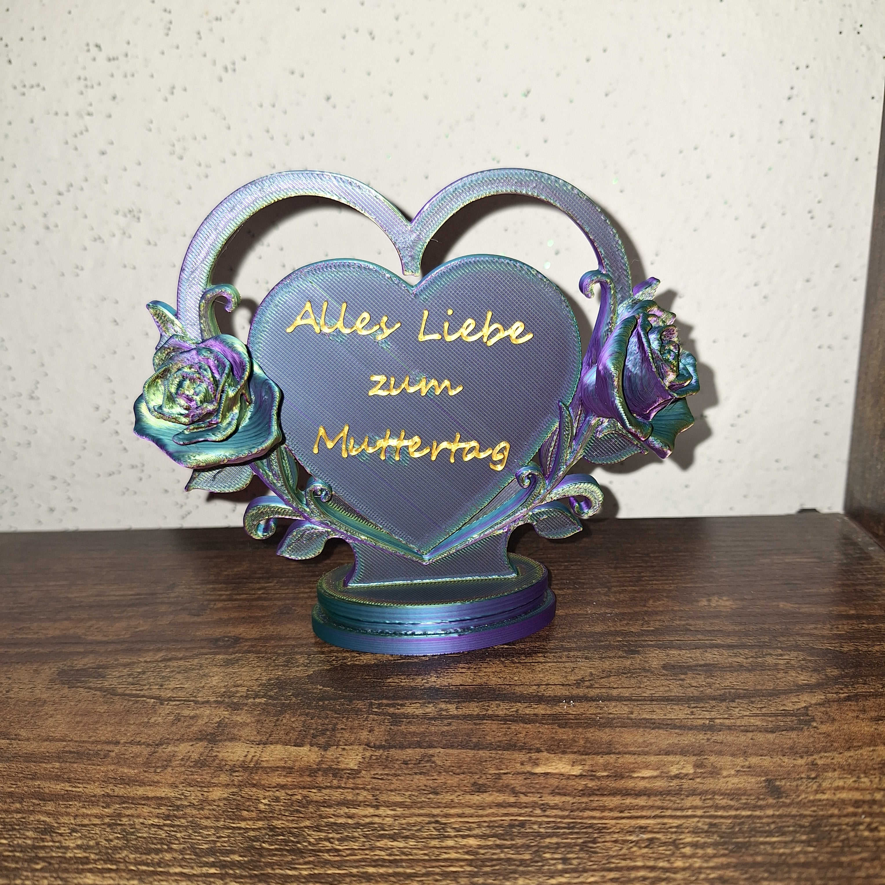 Vatertag oder Muttertagsherz