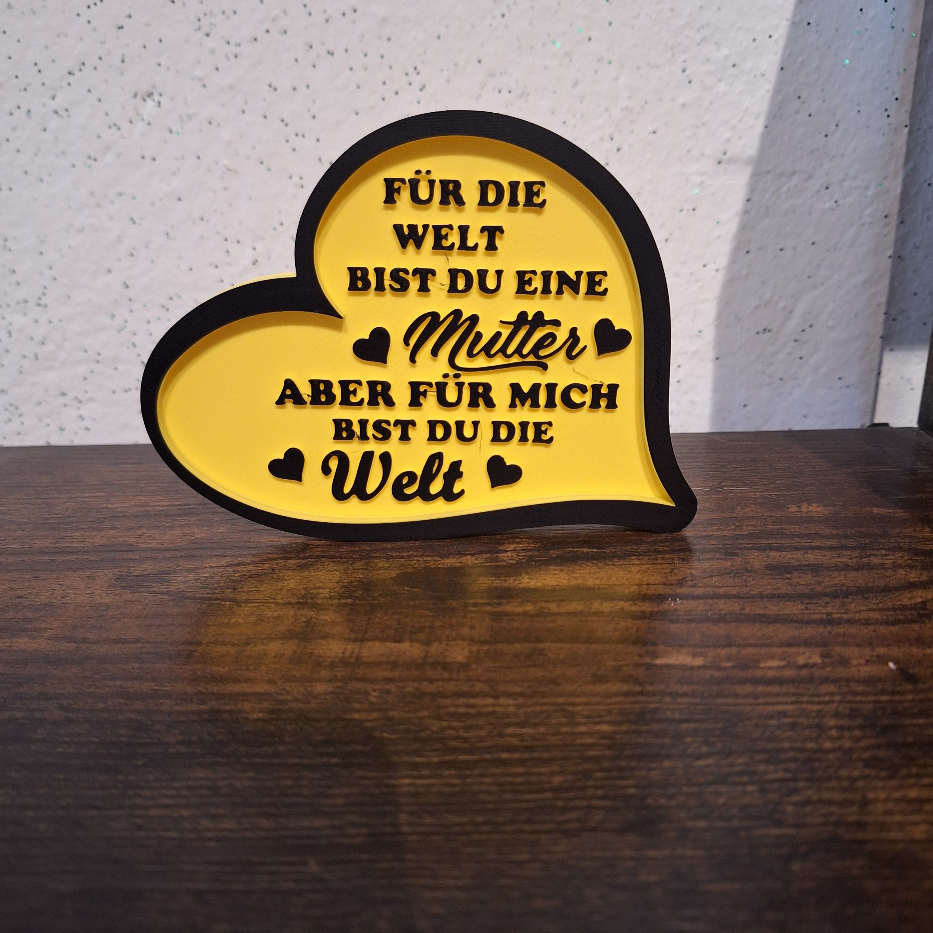 Muttertagsherz –  Geschenk zum Muttertag